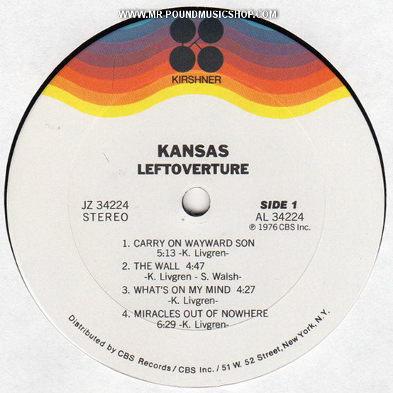 Kansas - Leftoverture