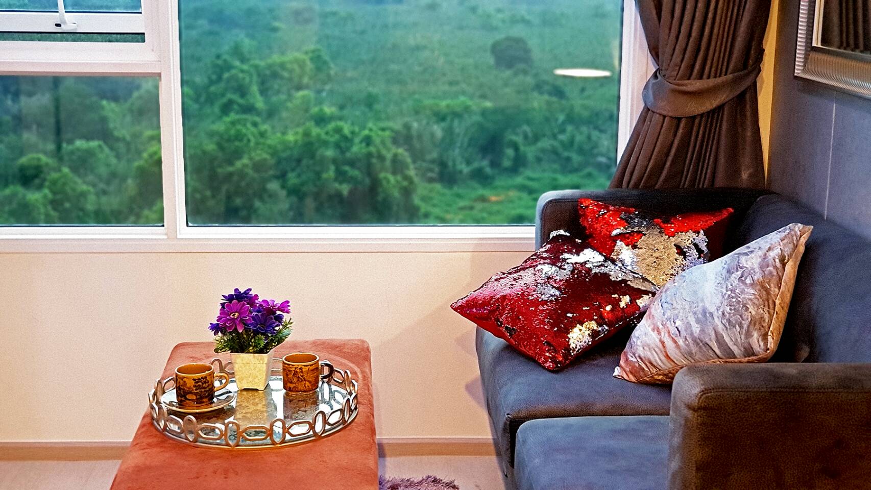 ขายคอนโด Aspire Erawan (แอสปาย เอราวัณ) 2 ห้องนอน 2 ห้องน้ำ 47 ตรม. เป็นห้องมุม