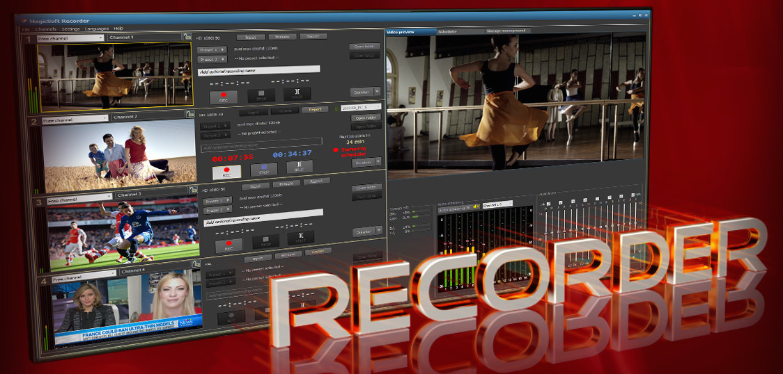 MagicSoft Recorder Software / Program Ingest