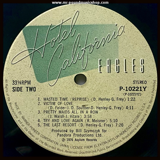 Eagles - Hotel California