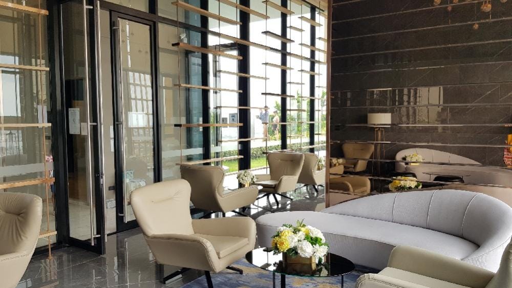 ปล่อยเช่า คอนโดเดอะทรีสุขุมวิท 71-เอกมัย Condo The Tree Sukhumvit 71- Ekkamai (ใกล้แอร์พอร์ตลิงค์ ) 1ห้องนอน 26 ตรม. ชั้น 19 ห้องแต่งครบพร้อมเข้าอยู่