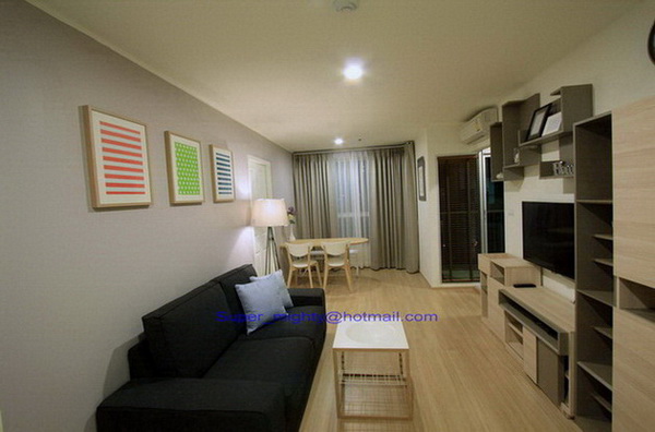 ให้เช่า / ขาย คอนโด U-Delight @บางซื่อ3 ห้องสวย 2 ห้องนอน 1 พื้นที่ 49ตรม ชั้น8 วิวสระแนวยาว อารมณ์รีสอร์ท