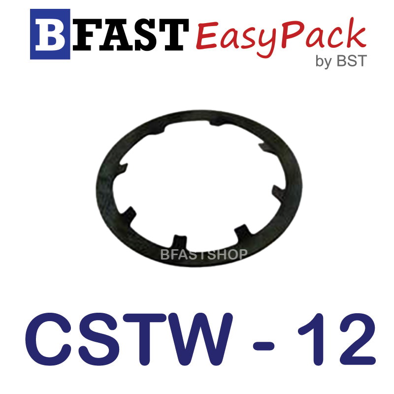 แหวนกดล็อค CSTW-12 (10 ตัว/ถุง)