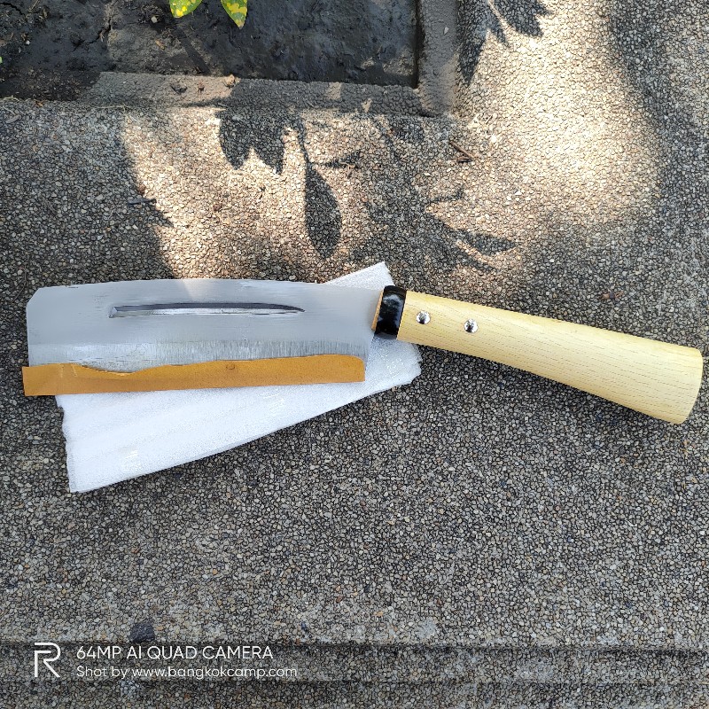 มีดญี่ปุ่น /มีดนาตะ / nata knife เหล็กลามิเนตไฮน์คาร์บอน ของใหม่ ของแท้