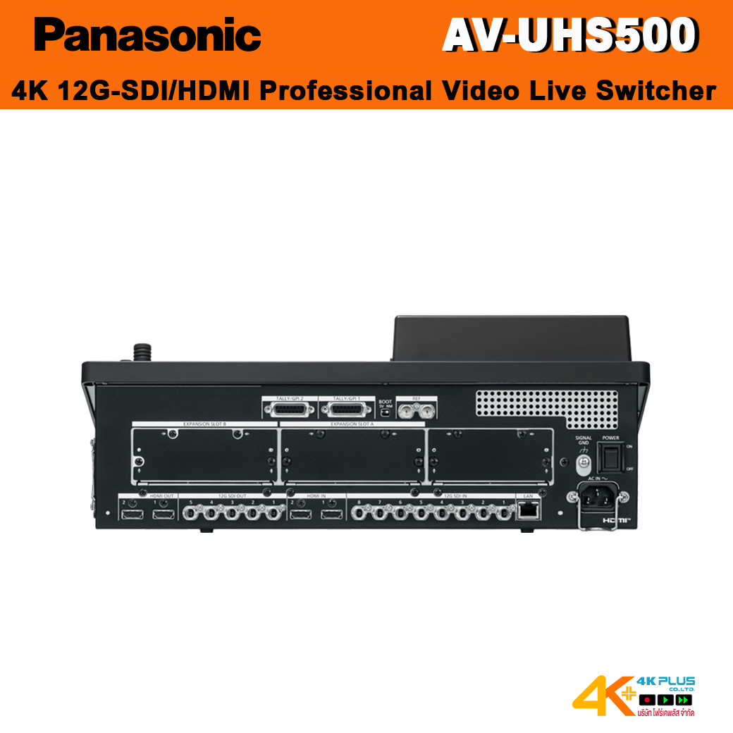 Panasonic AV-UHS500 4K 12G-SDI/HDMI Professional Live Video Production Switcher