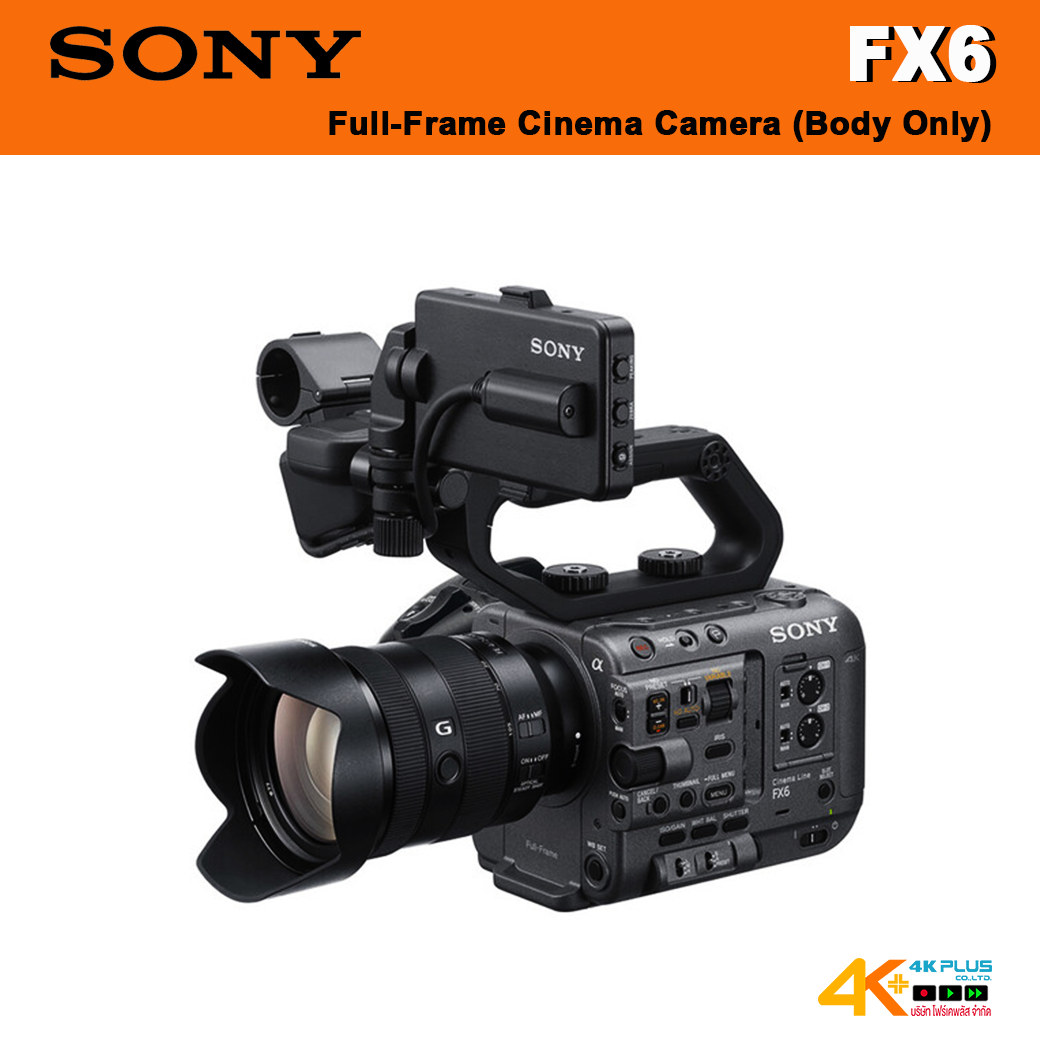 Sony FX6 Full-Frame Cinema Camera (Body Only)