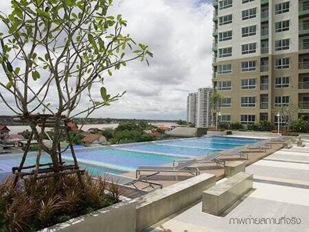 ขายคอนโด Lumpini Ville Phibulsongkhram-Riverview (ลุมพินี วิลล์ พิบูลสงคราม-ริเวอร์วิว) 1 ห้องนอน 1 ห้องน้ำ 1 ห้องนั่งเล่น วิวแม่น้ำเจ้าพระยา ขนาด 28 ตร.ม.