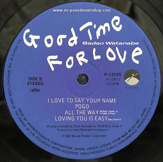 Sadao Watanabe - Good Time For Love
