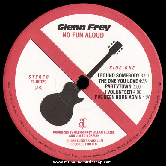 Glenn Frey - No Fun Aloud