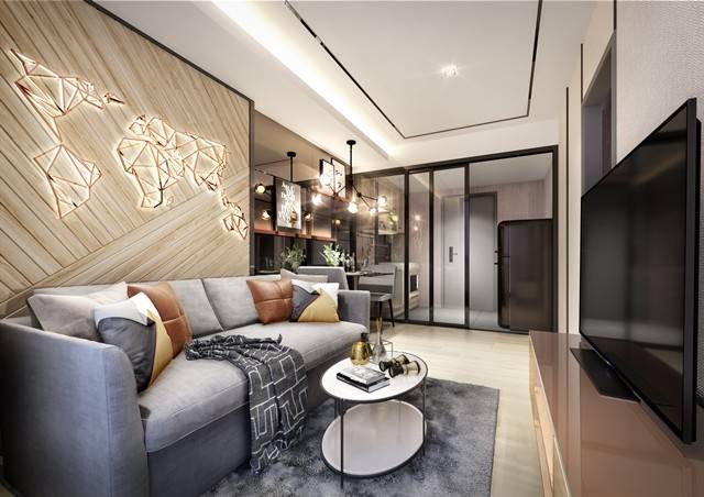 ขายคอนโด Quintara Arte Sukhumvit 52 (ควินทารา อาเท่ สุขุมวิท 52) ขายราคา 3.55 ล้าน **ภาพห้องตัวอย่าง ห้องจริง พร้อม เฟอร์นิเจอร์**
