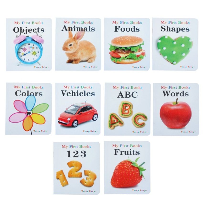 My First Books Teeny Baby เซตหนังสือสำหรับเด็กเล็ก เซต 10 เล่ม