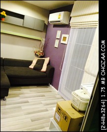 ขาย/ให้เช่า คอนโด The Key Phahonyothin ( พหลโยธิน 34 ) พื้นที่ 39.5 ตรม. ห้องมุม ตึก B ชั้น 2 fully furnish/built-in