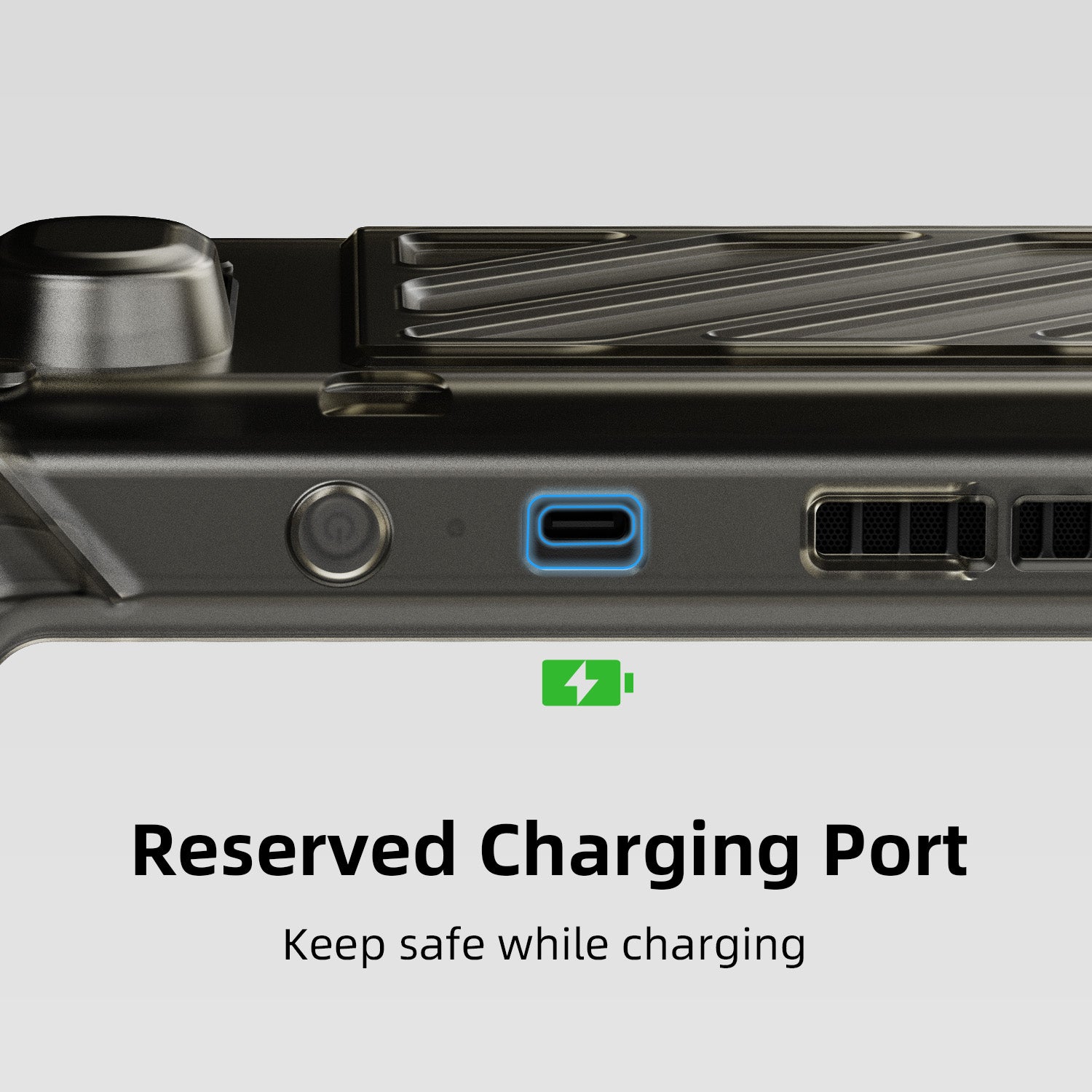 Skull & Co. The HardShell Front Cover for Steam Deck LCD/OLED StandGrip (GripCase)