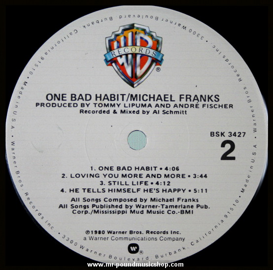 Michael Franks - One Bad Habit