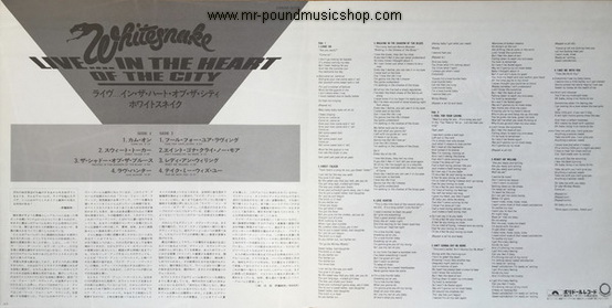 Whitesnake - Live...In The Herat Of The City