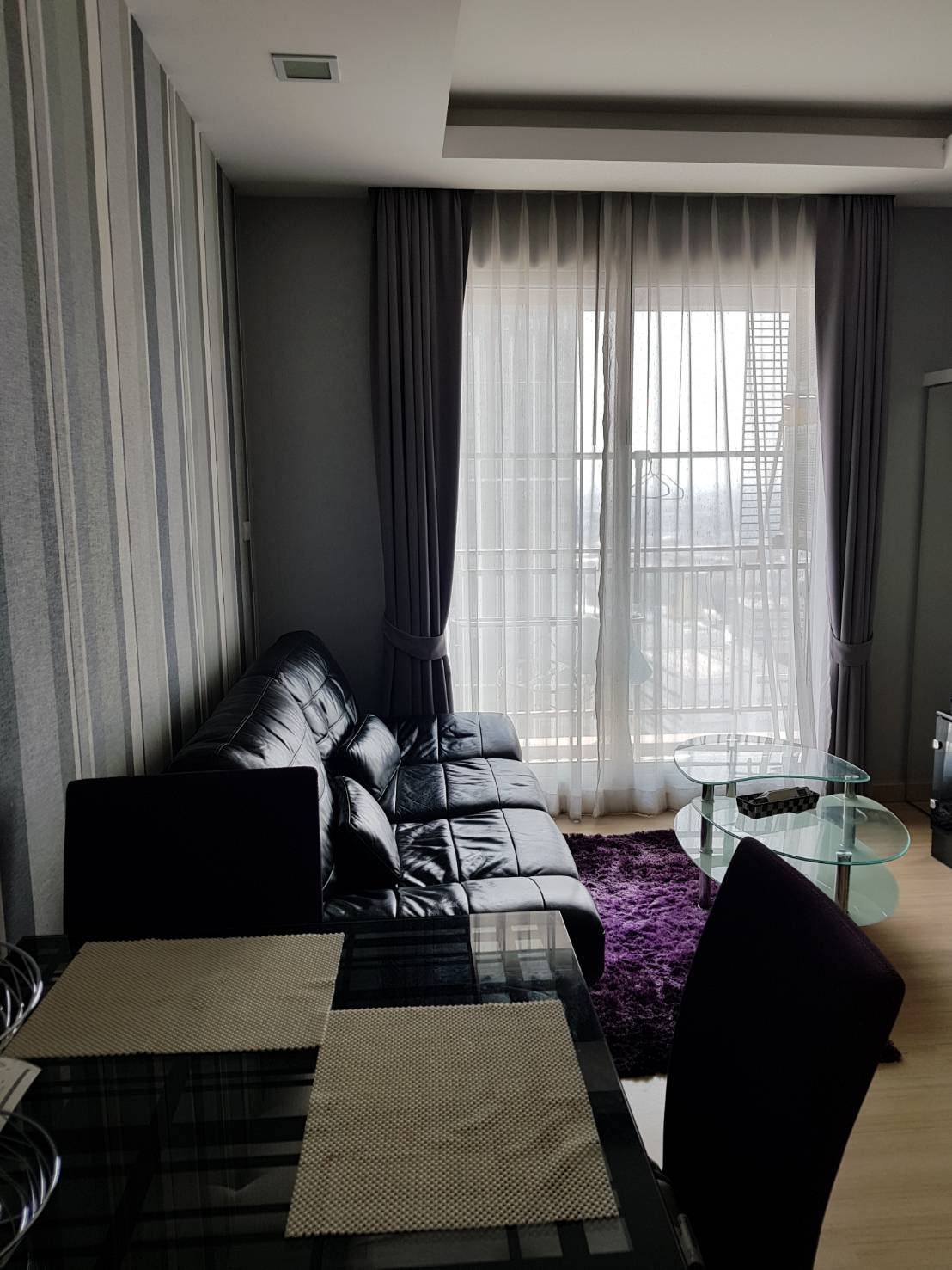 ให้เช่าคอนโด Thru Thonglor (ทรู ทองหล่อ) 1 ห้องนอน 1 ห้องน้ำ ขนาด 36. ตรม. ชั้น 25