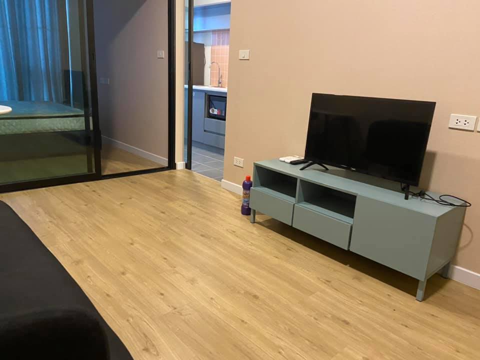 ให้เช่าคอนโด Attitude BU ตรงข้ามหน้า ม.กรุงเทพ รังสิต ตึก C ชั้น 3 พื้นที่ 28 ตร.ม. สภาพห้องใหม่มาก แยกห้องนอน