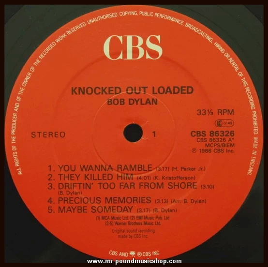 Bob Dylan - Knocked Out Loaded
