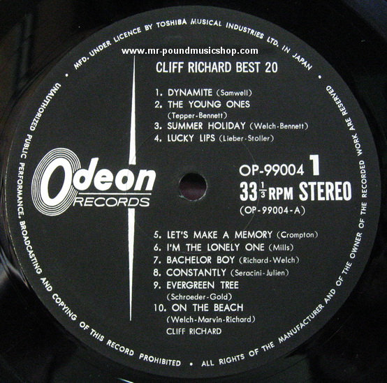 Cliff Richard - Best 20