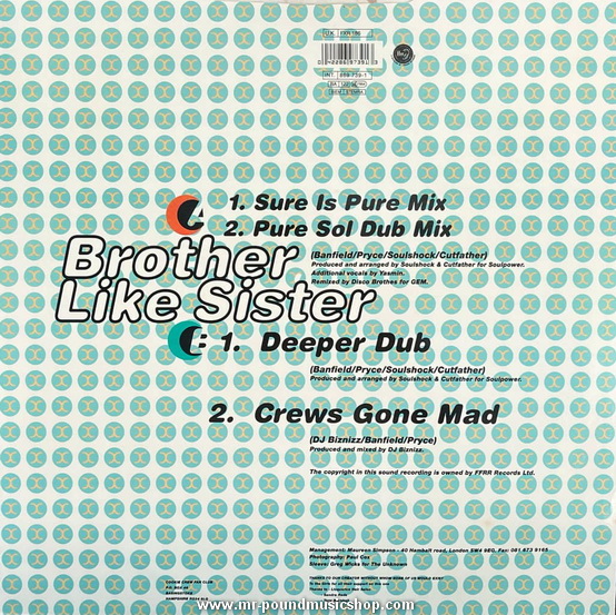 Cookie Crew - Brother Like Sister