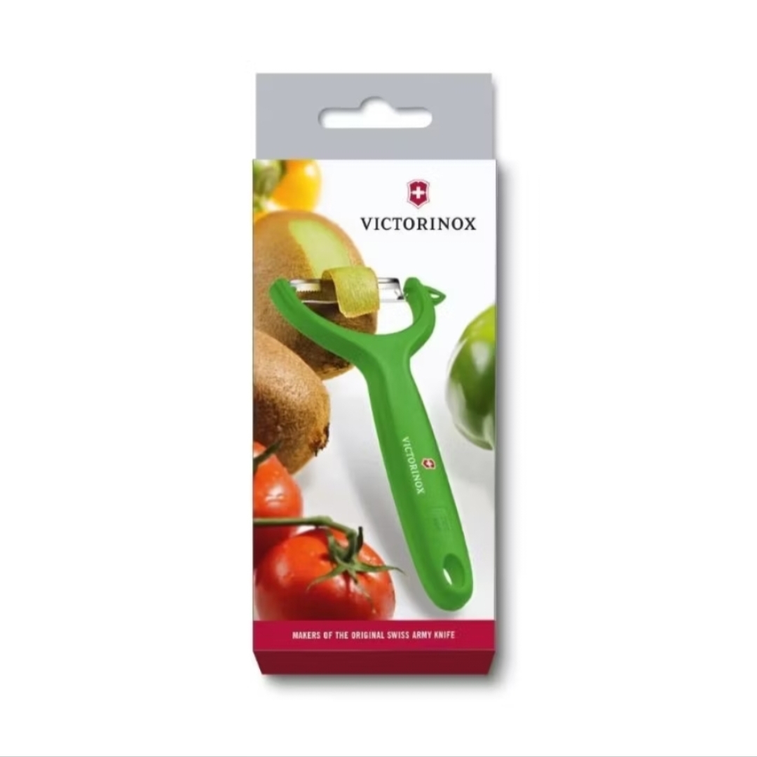VICTORINOX Tomato and Kiwi Peeler ที่ปอกเปลือก..Made in Switzerland สีชมพู (7.6079)