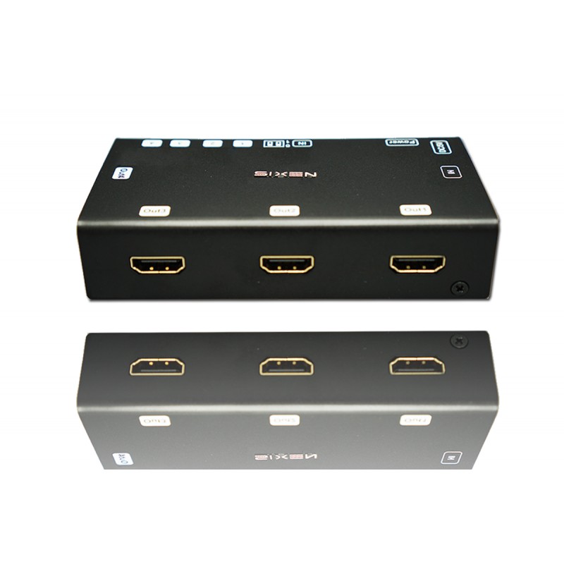 NEXIS FH-SP104E 4 PORT HDMI SPLITTER WITH 4K SUPPORT