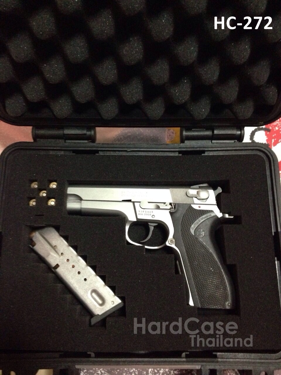 กล่องกันกระแทก Hard Case 272 for gun/for gopro/for watch