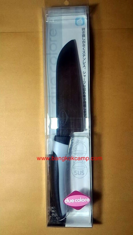 มีดญี่ปุ่น santoku knife small ใบมีด5.75นิ้ว ยาวรวม 11นิ้ว. ของใหม่ แท้