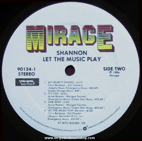 Shannon - Let The Music Play