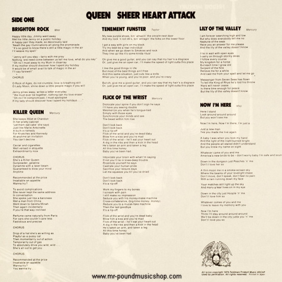 Queen - Sheer Heart Attack