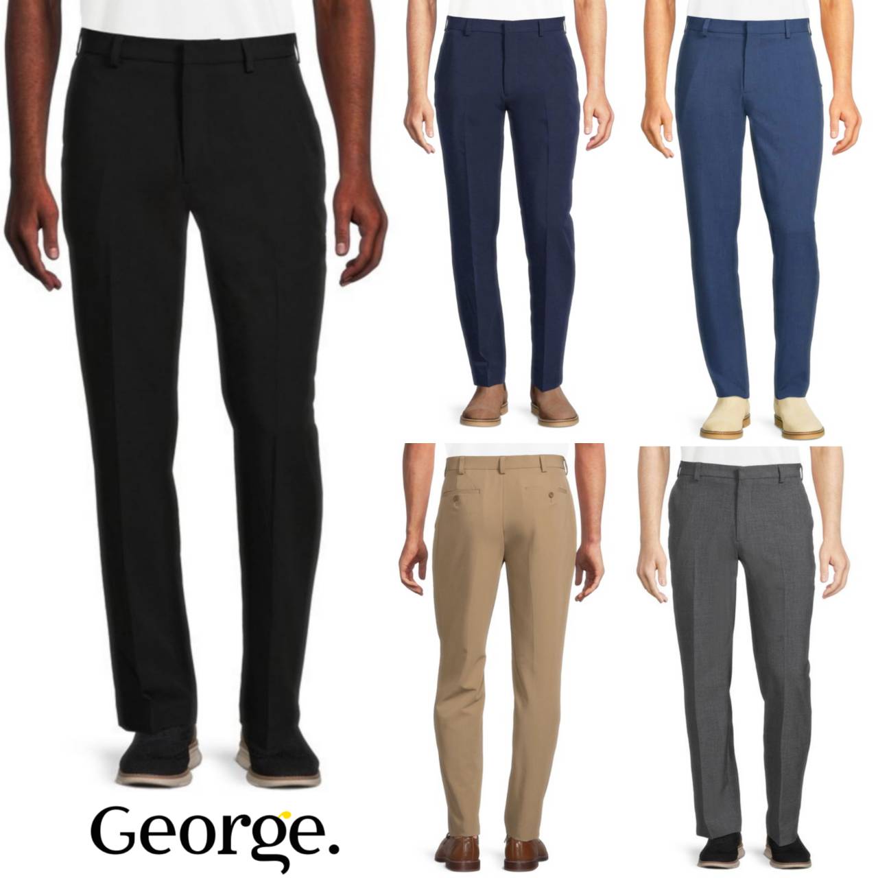 George Premium Comfort 4 way Stretch Pants