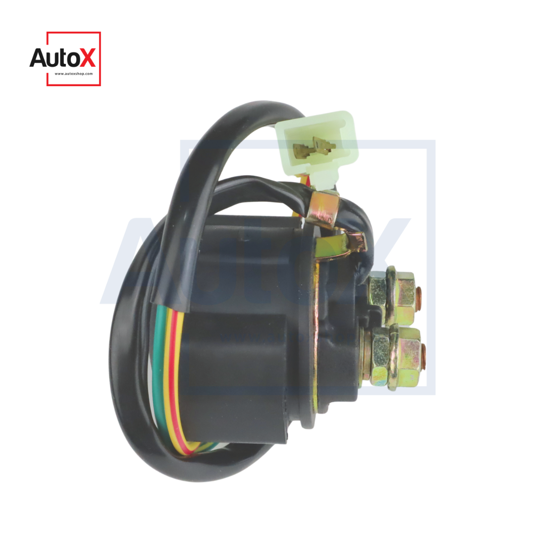 รีเลย์ช่วยสตาร์ท มอเตอร์ไซต์ ดำล้วน 12V ยี่ห้อNew-Star (ใหม่)