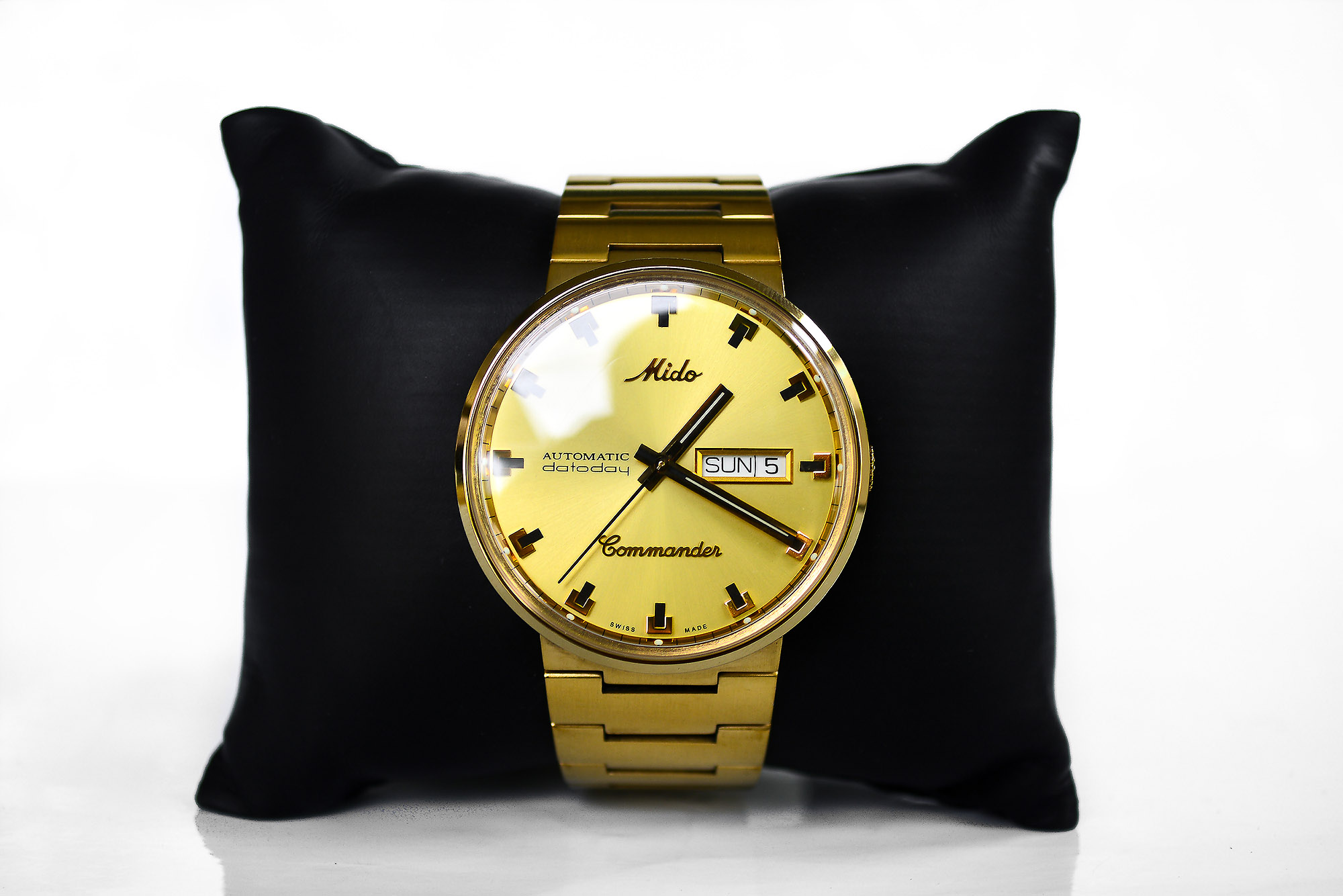 Mido Commander Aquadura เรือนทอง (Sold)