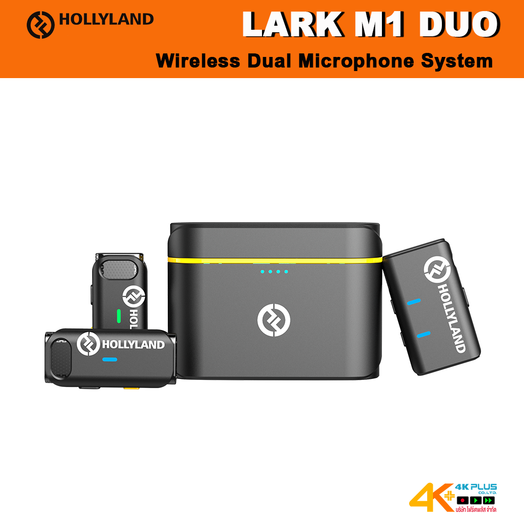 HollyLand Lark M1 Duo (Black) Wireless Microphone