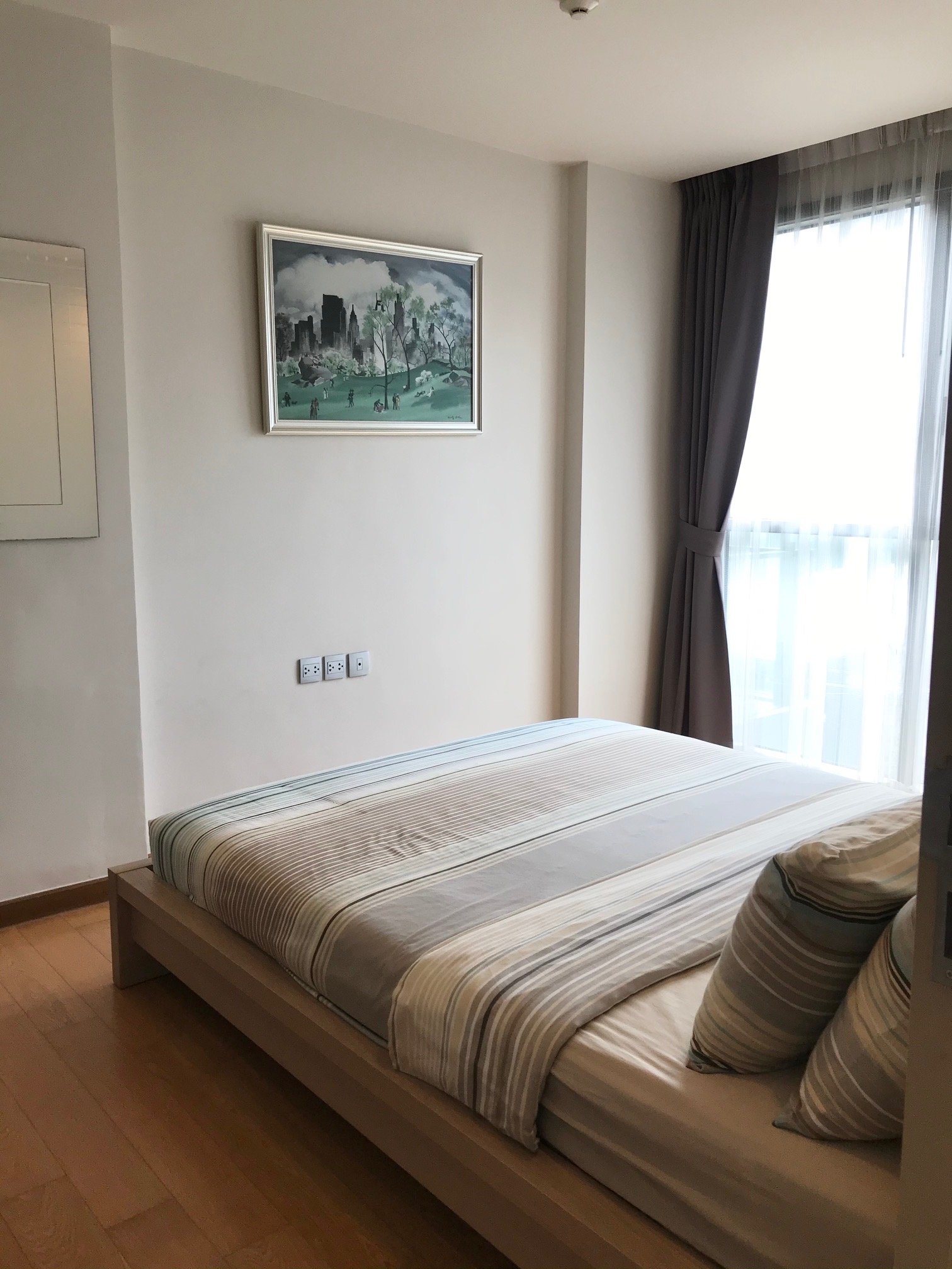 ขาย / เช่าคอนโด Via Botani (เวีย โบทานี) 1 ห้องนอน 1 ห้องน้ำ (ไม่มีอ่าง) ชั้น 3 ขนาด 37 ห้องแต่ครบ