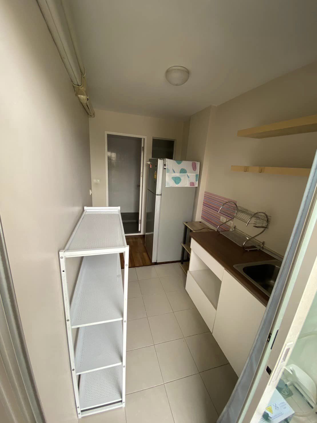 ปล่อยเช่าคอนโด 8,500 บาท ต่อเดือน U @ Huamak Station (ยู แอท หัวหมาก สเตชั่น) ตึก A ชั้น 6 พท.31 ตรม. 1 ห้องนอน 1 ห้องโถง 1 ห้องน้ำ แยกโซนครัว