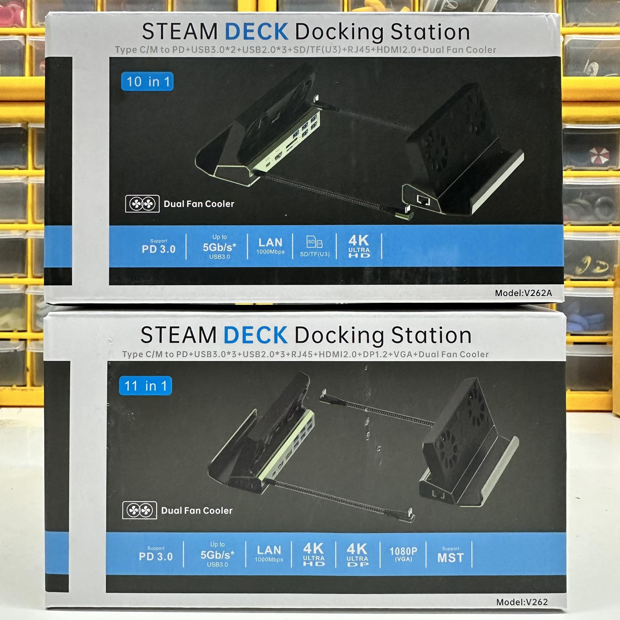 YCE Docking Station for RogAlly AllyX Turbo 30w SteamDeck Nintendo Switch 2