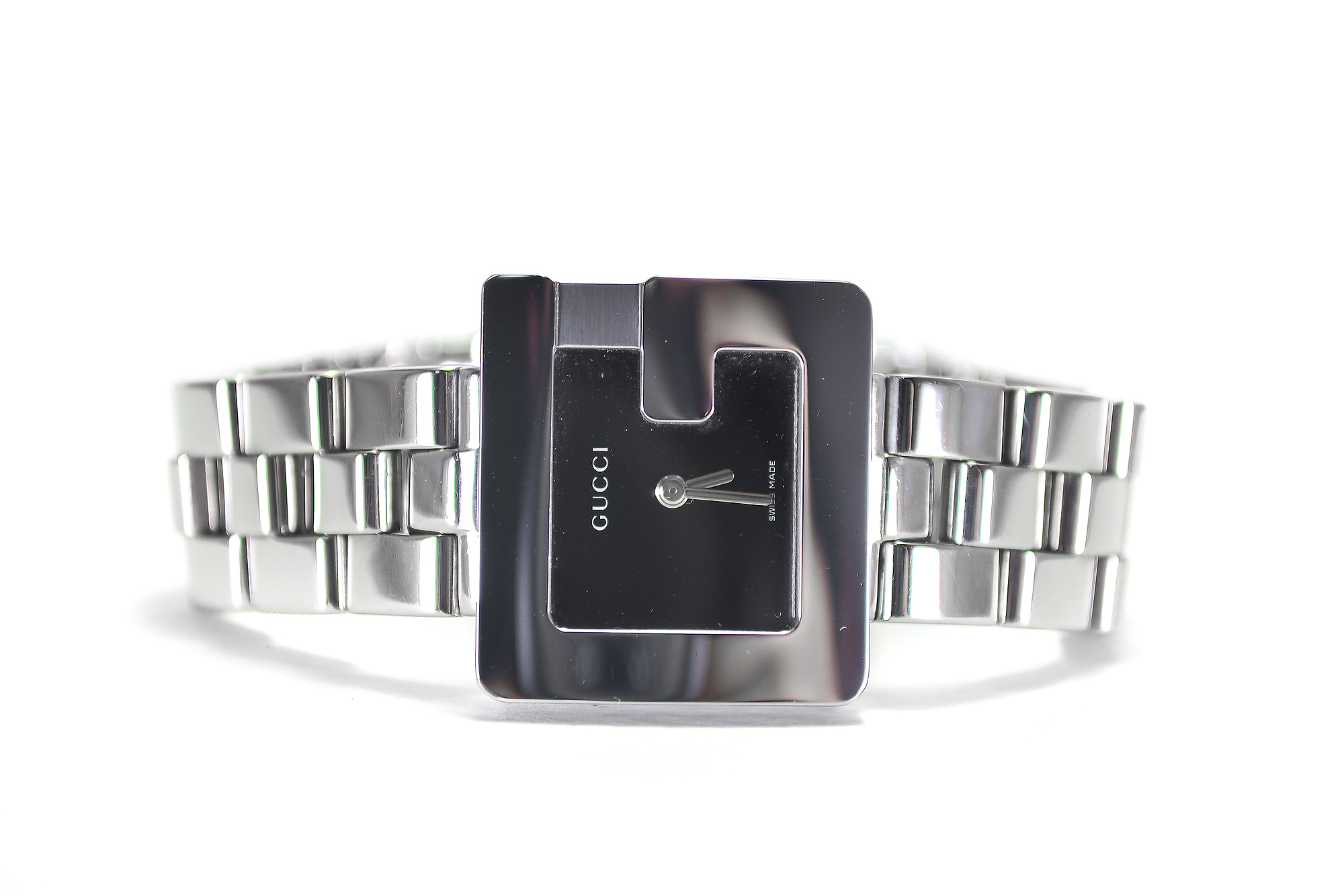 Gucci G classic lady ceramic หน้าดำ