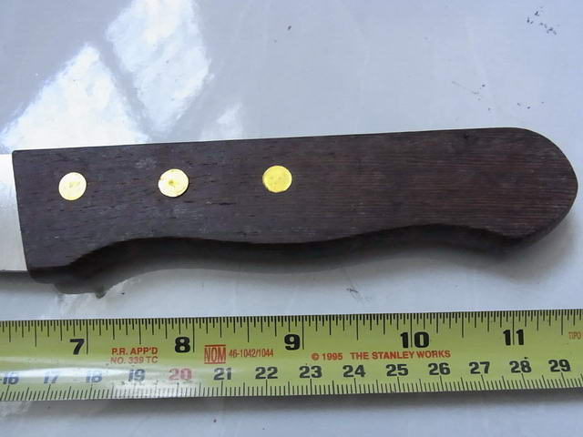 มีดญี่ปุ่น CARVING KNIFEงานส่งออก ใบมีด 6.5 นิ้ว HI-QUALITY STAINLESS STEEL Made in Japan แท้ ของใหม่เก่าเก็บ