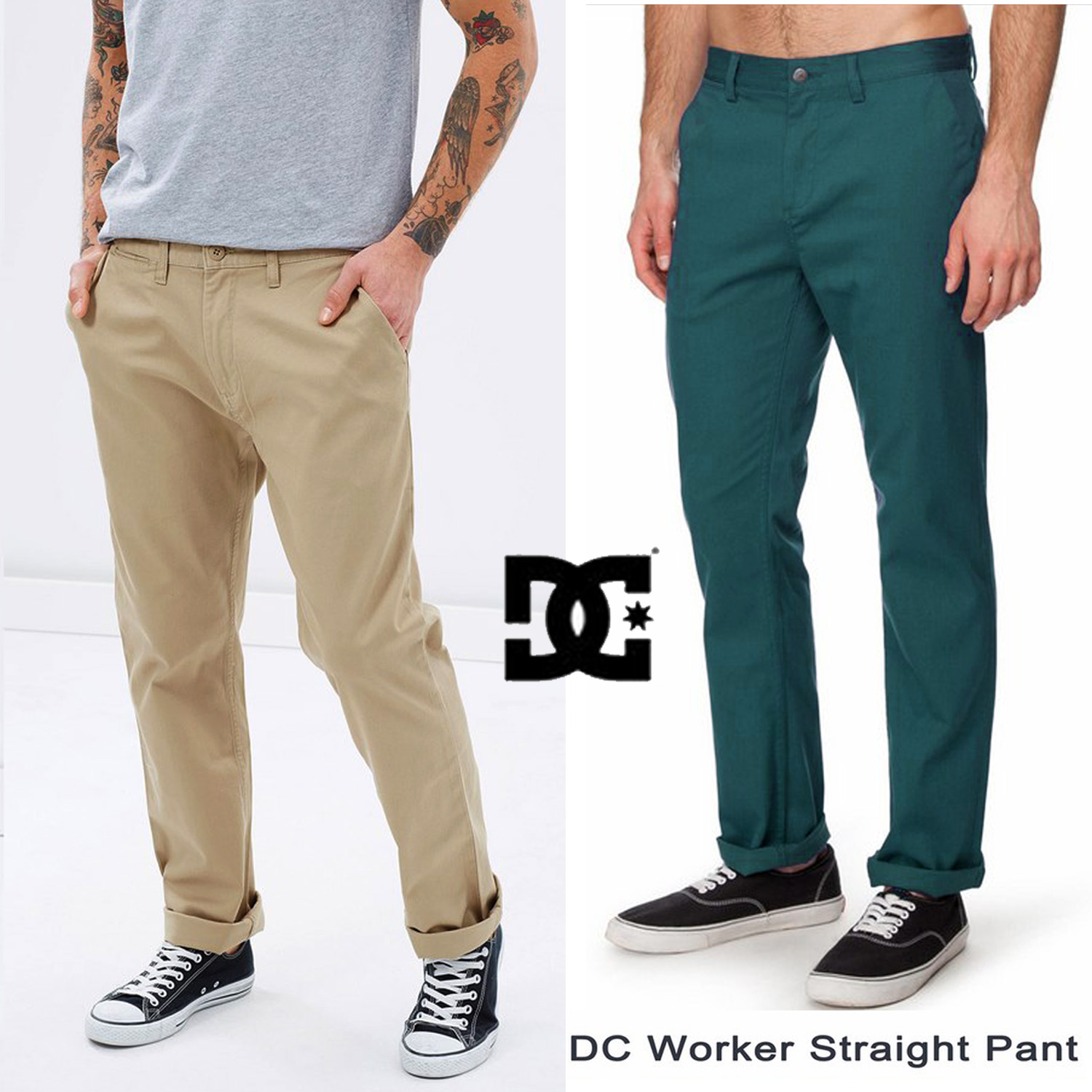 DC Worker Straight Pants