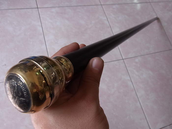 ไม้ตะพด (แบบที่ 5) หัวใหญ่ 2กษัตริย์ ร.5