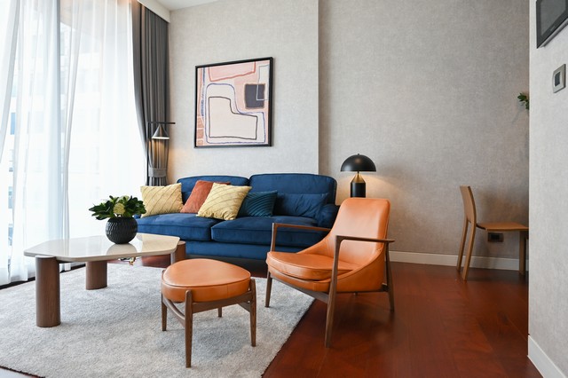 ให้เช่าคอนโด KHUN by YOO inspired by Starck (คุณ บาย ยู อินสไปร์ บาย สตาร์ค) 1 ห้องนอน 1 ห้องน้ำ ชั้น 8 ขนาด 49 ตรม ห้องตกแต่งใหม่พร้อมเข้าอยู่ ราคา 60,000 บาท