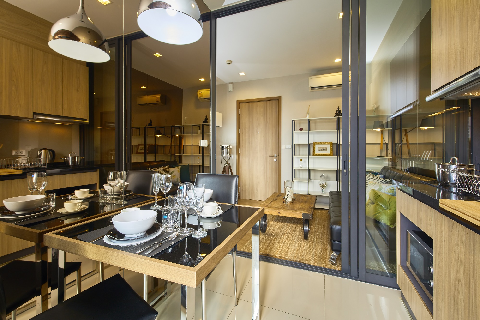 ให้เช่าคอนโด Hasu Haus (ฮาสุ เฮ้าส์) 1 ห้องนอน 1 ห้องน้ำ ขนาด 36 ตรม ชั้น 4 เลขที่ 111/222 ห้องแต่วครบพร้อมเข้าอยู่