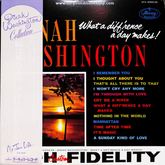 Dinah Washington - What A Diff'rence A Day Makes!