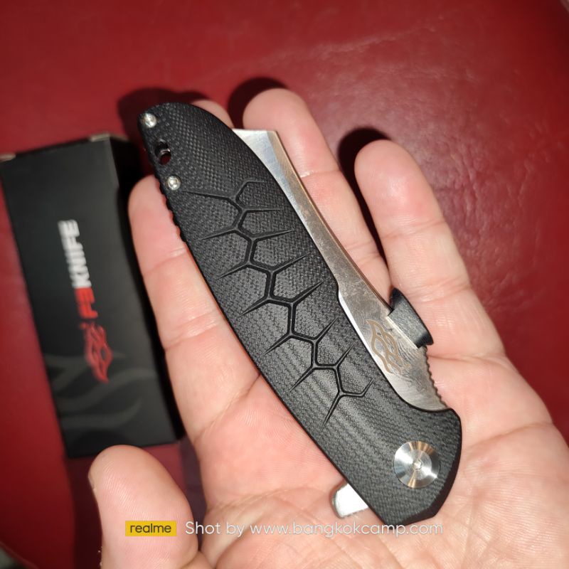 มีดพับ Ganzo กานโซ่ รุ่น FH81 / D2 Steel ของแท้ 100% (ดำ / Black)