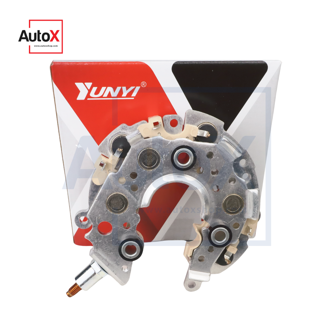 แผงไดโอด TT VIGO,VIOS,CAMRY แบบเม็ดโอดใหญ่ ทนยิ่งขึ้น สำหรับไดNDฝาพลาสติกสีดำ ยี่ห้อYUNYI (ใหม่)