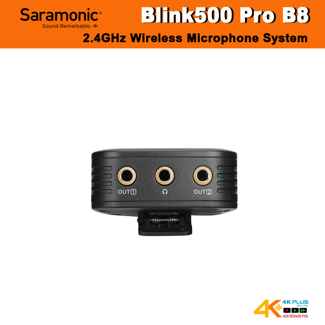 Saramonic Blink500 Pro B8 2.4GHz Wireless Microphone System ***สินค้ายกเลิกการผลิต***