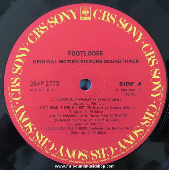 Various Artists - Footloose (Original Motion Picture Soundtrack)