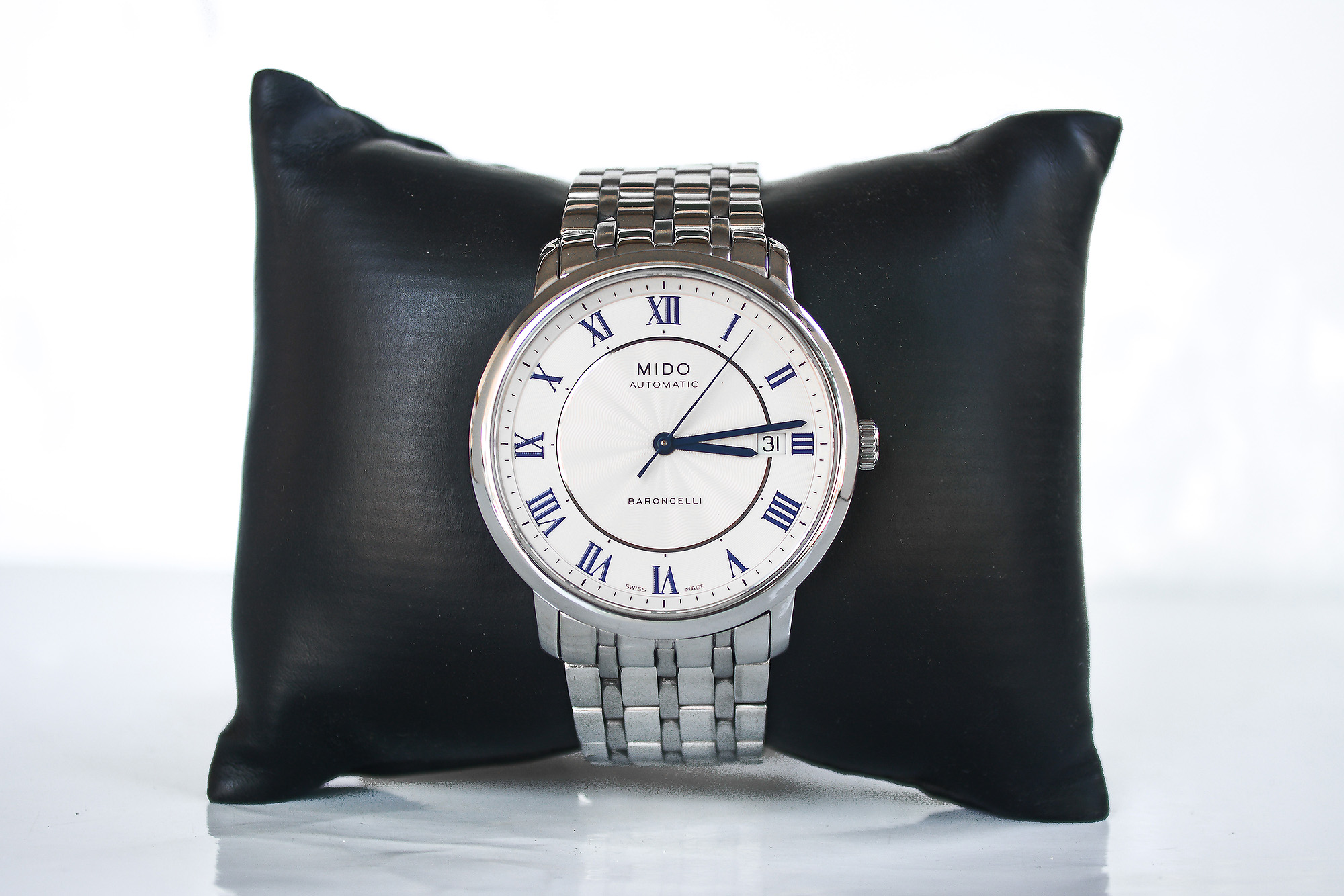 Mido Auto Baroncelli หน้ากิโยเช่ เลขโรมัน (Sold)