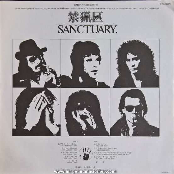 The J. Geils Band - Sanctuary.